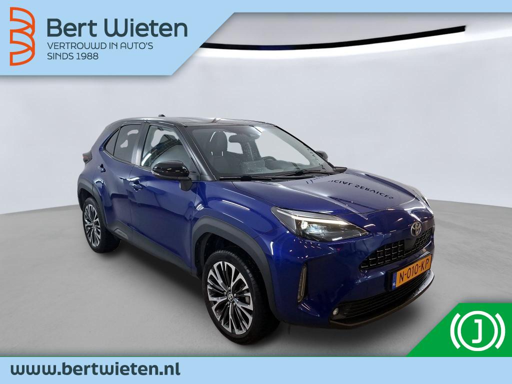 Toyota Yaris Cross 1.5 Hybrid Executive | Geen import | Trek, Automatische klimaatregeling, Gebruikt, Blauw, Leder en Stof