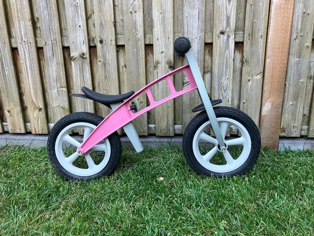 Loopfiets FirstBike Street Pink, Ophalen, Gebruikt, Loopfiets
