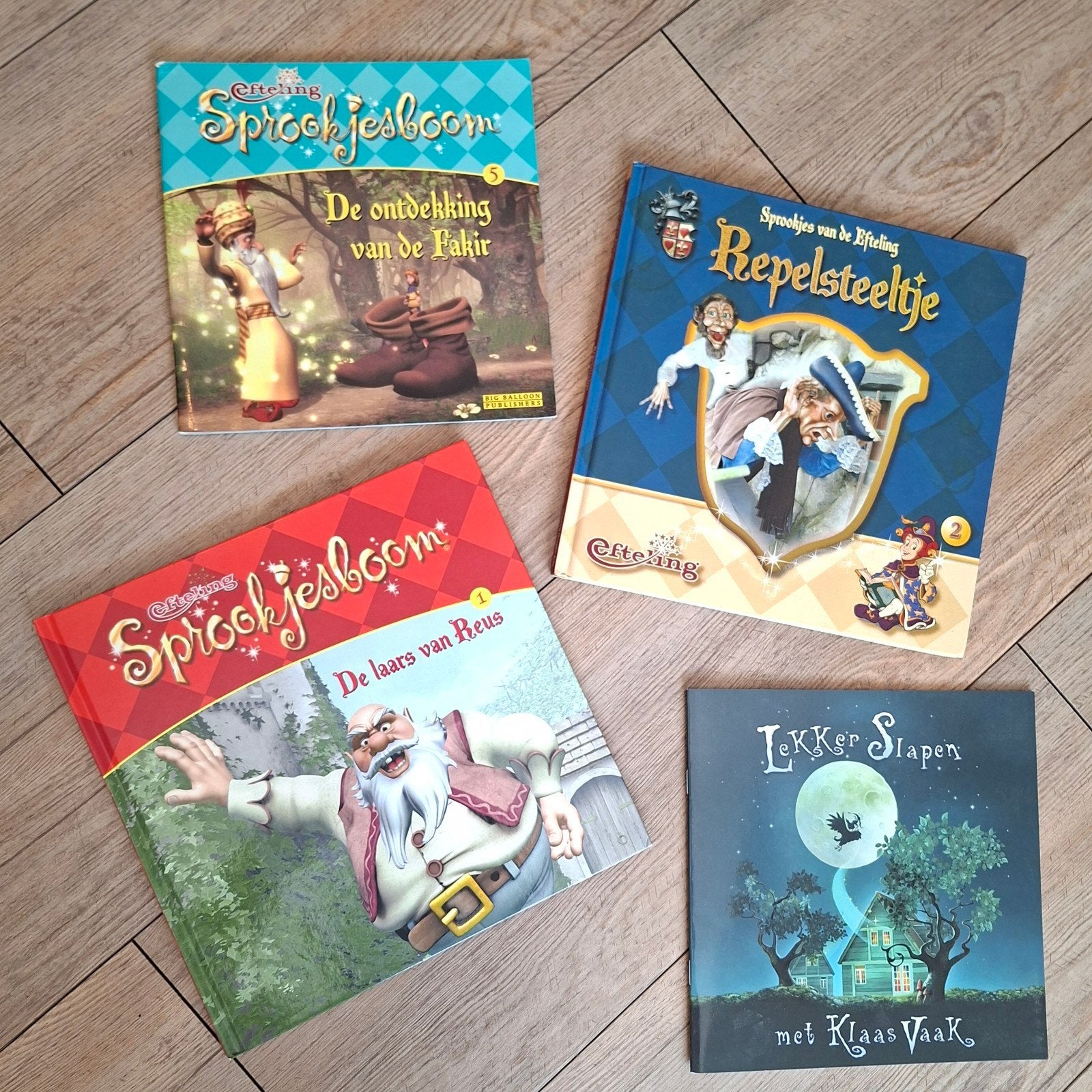 4x Efteling Boek, Boeken, Kinderboeken | Kleuters, Zo goed als nieuw, Sprookjes, Ophalen of Verzenden