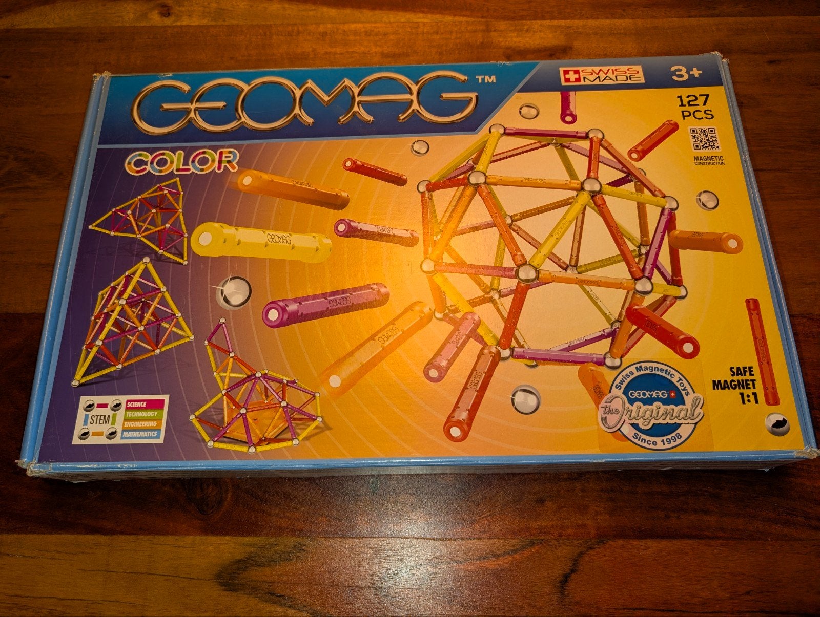 Geomag Color 127 stuks - Zo goed als nieuw, Ophalen, Zo goed als nieuw, Bouwen