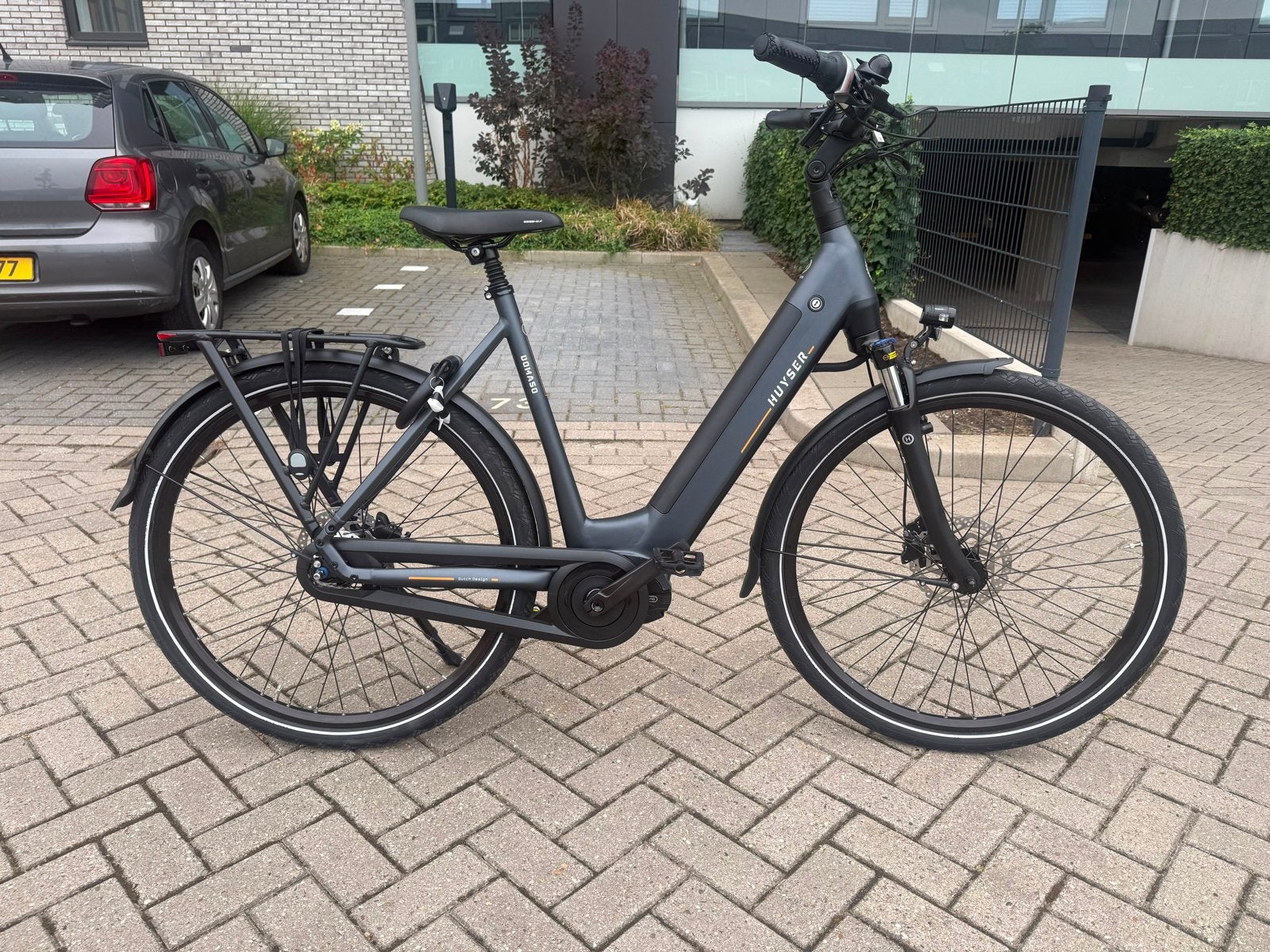 Huyser Domaso E-bike, Fietsen en Brommers, Elektrische fietsen, Overige merken, Ophalen of Verzenden, Zo goed als nieuw, 50 km per accu of meer