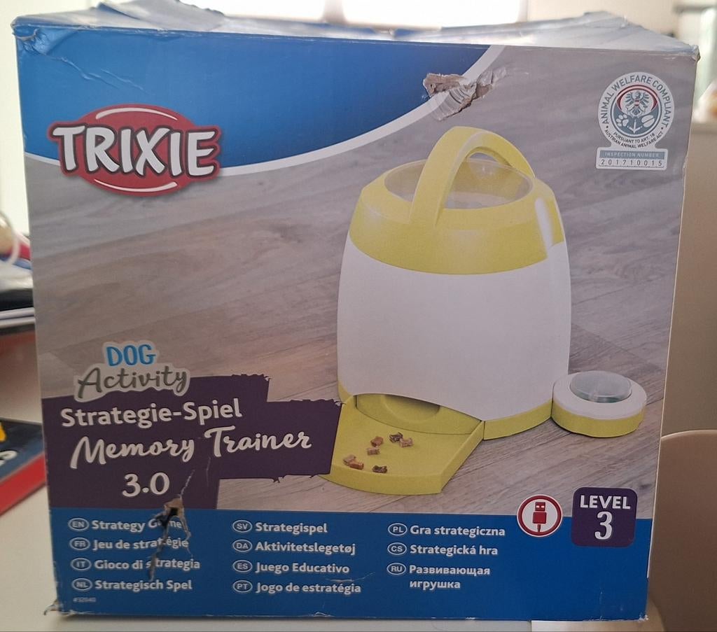 Trixie dog memory trainer 3.0, Ophalen, Gebruikt, Intelligentiespeelgoed