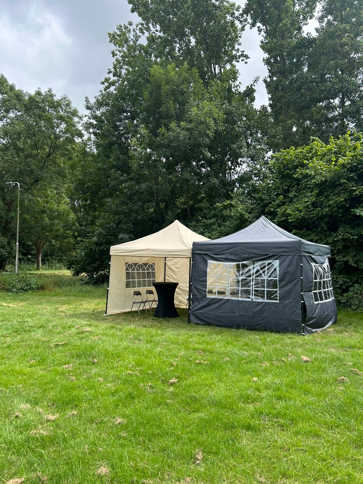 Partytent huren verschillende maten, Ophalen of Verzenden, Zo goed als nieuw