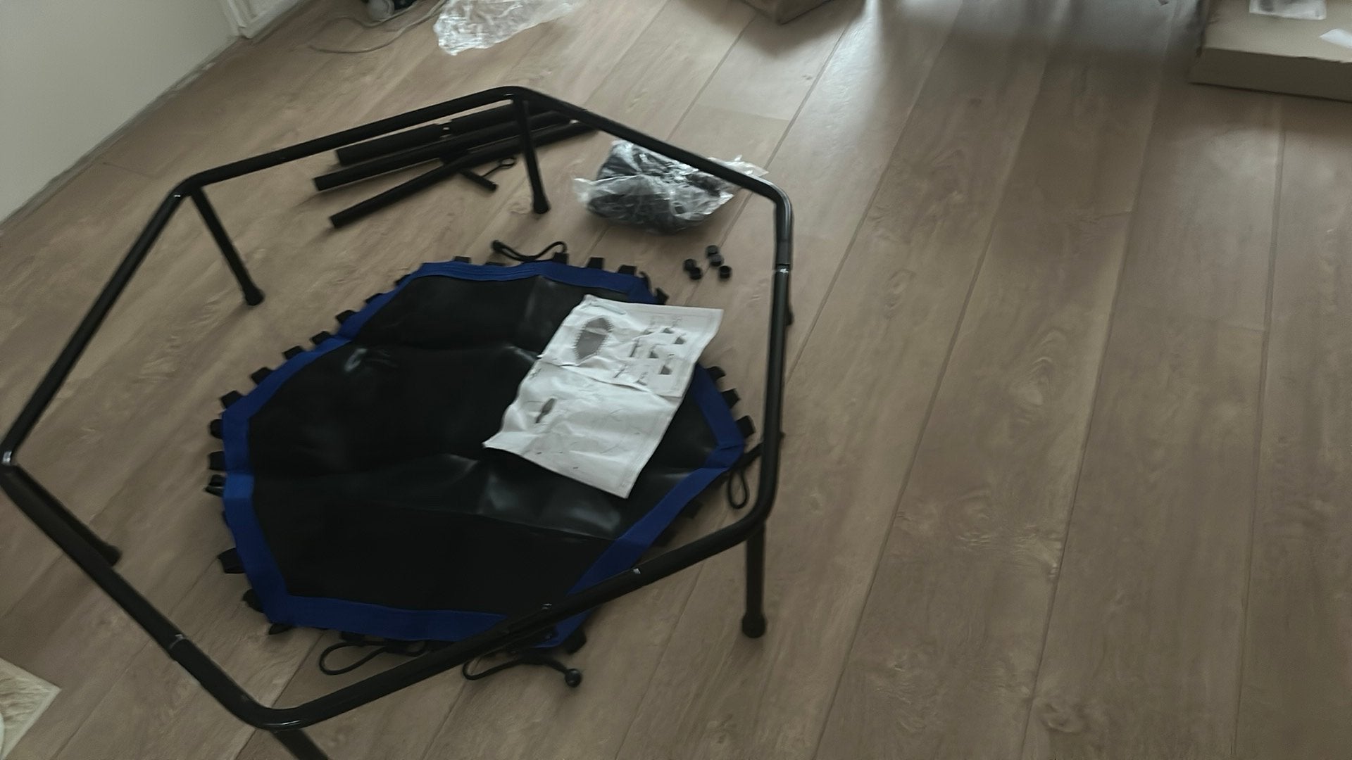 Fitness tranpoline, Ophalen, Zo goed als nieuw