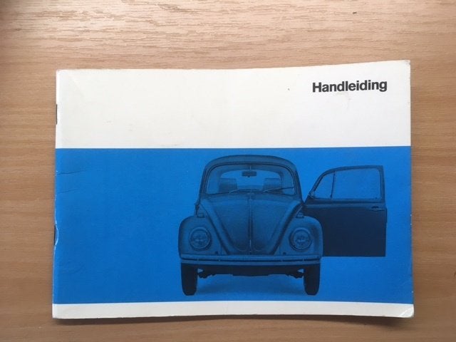 Handleiding Volkswagen Kever VW 1500, 1300, 1200 (1969)   NL, Ophalen of Verzenden
