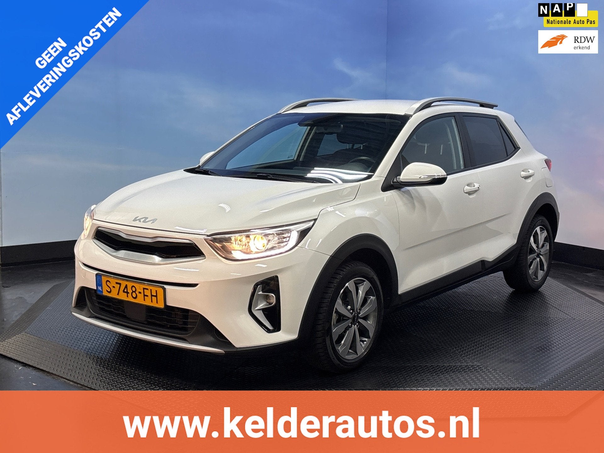 Kia Stonic 1.0 T-GDi MHEV DynamicPlusLine Navi | Clima | Cru, Voorwielaandrijving, Gebruikt, Euro 6, 100 pk