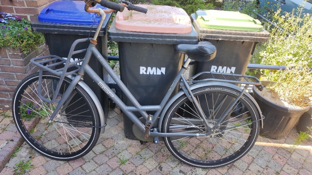 Fiets, Terugtraprem, Gebruikt, Versnellingen, Ophalen