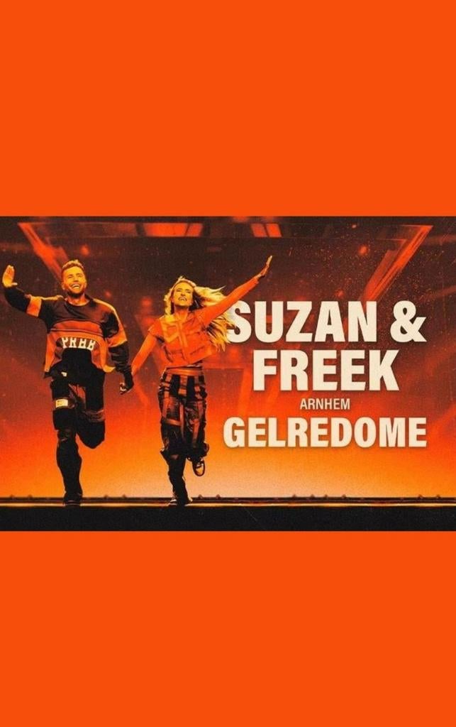 Kaarten concert Suzan & Freek, Tickets en Kaartjes, Drie personen of meer, Mei