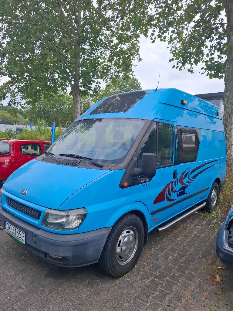 Kampervan Ford Transit, Chemisch toilet, Buscamper of Camperbus, Ford, Tot en met 2