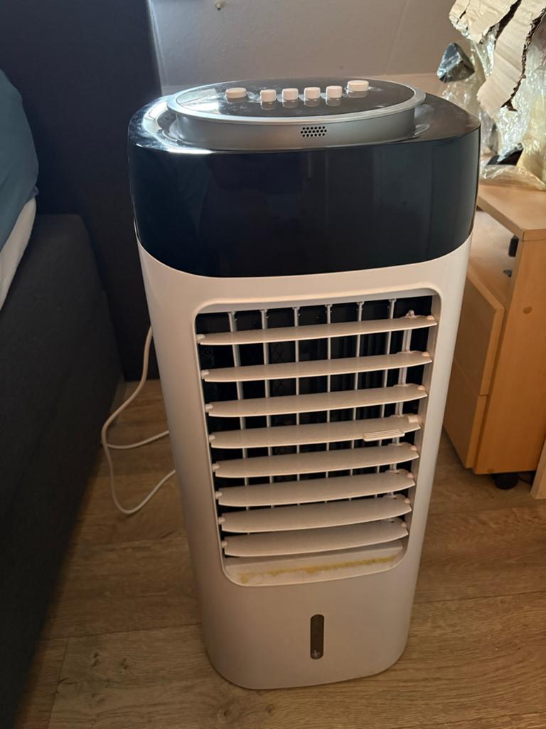 Mobiele Aircooler - Koelen en Ventileren, Ophalen, Minder dan 60 m³, 3 snelheden of meer, Zo goed als nieuw