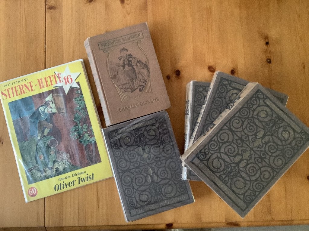 Charles Dickens, 7 x Deens, Antiek en Kunst, Antiek | Boeken en Bijbels, Ophalen of Verzenden, Charles Dickens