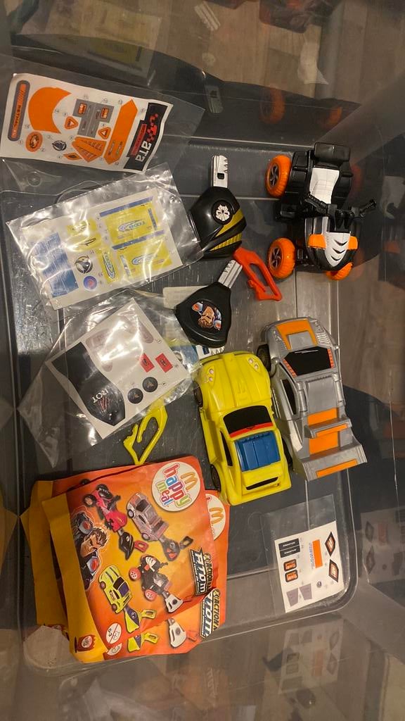 Vintage 2006 Mcdonalds Happymeal Action Man set, Ophalen of Verzenden, Nieuw