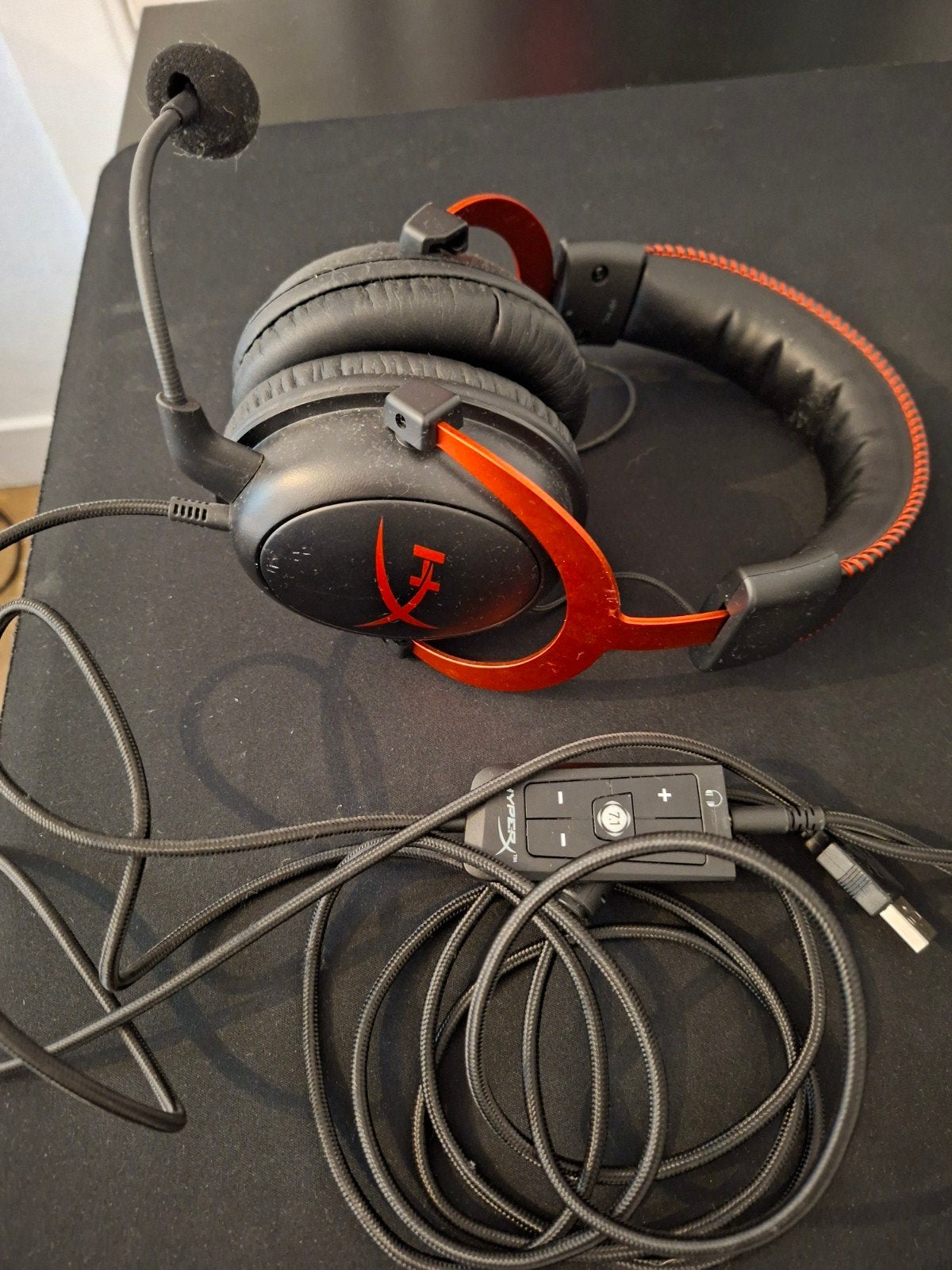 Gaming headset met snoer - Zo goed als nieuw, HyperX, Gaming, Ophalen of Verzenden, Zo goed als nieuw