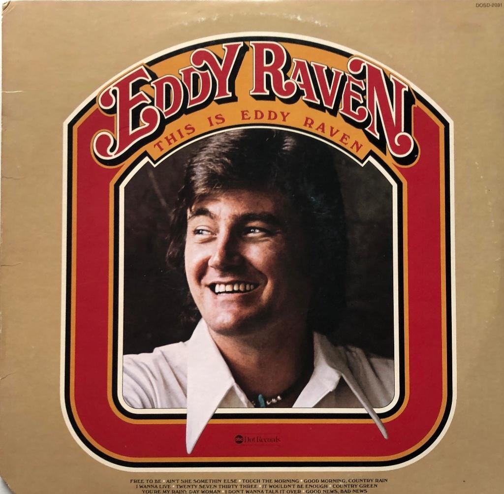 EDDY RAVEN LP: THIS IS EDDY RAVEN, Ophalen of Verzenden, Gebruikt, 12 inch