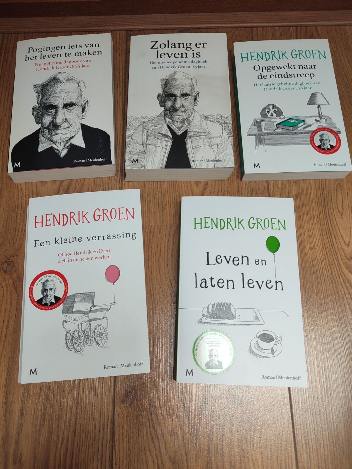 5x Hendrik Groen, Ophalen of Verzenden, Zo goed als nieuw, Hendrik Groen
