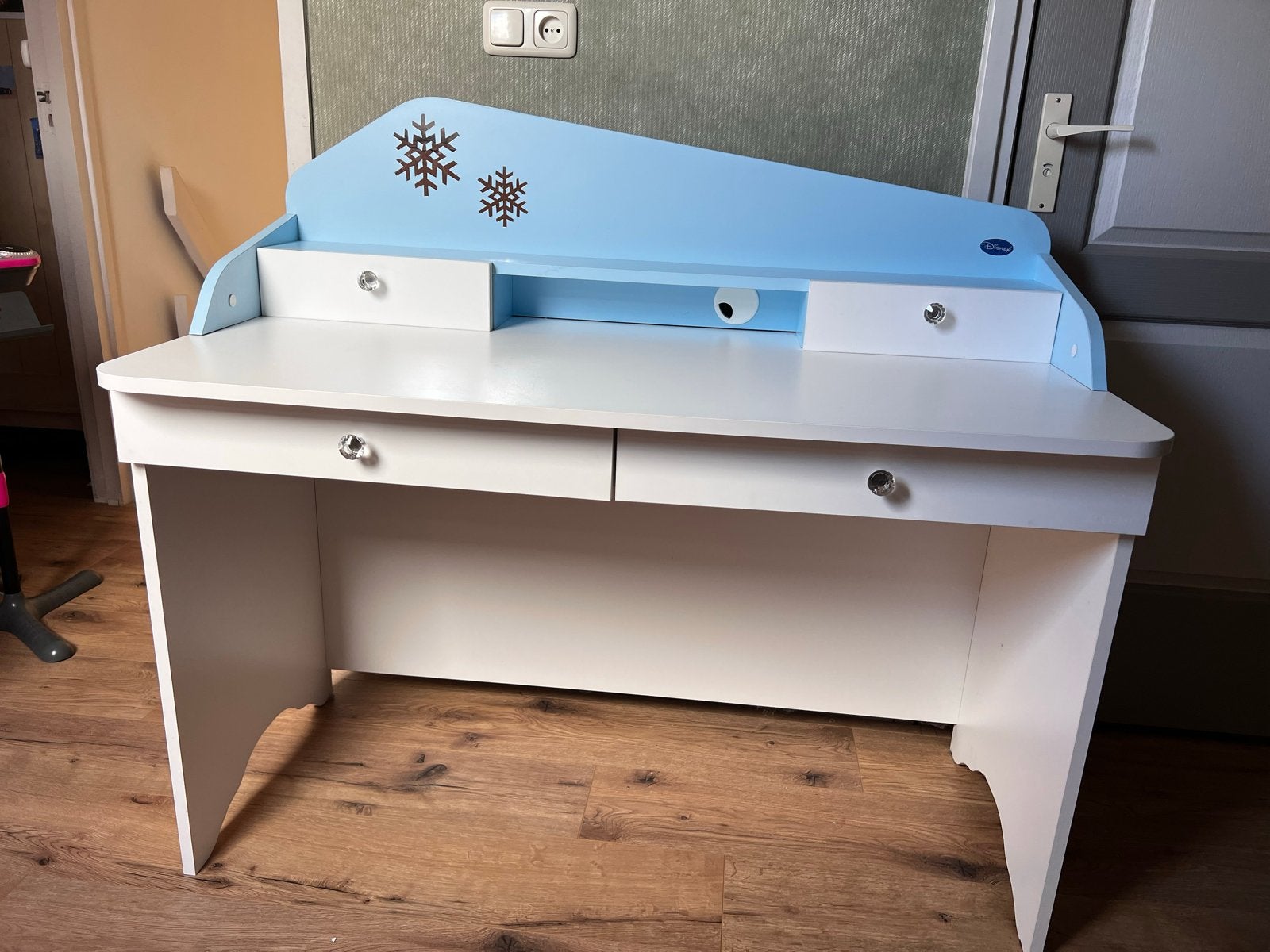 Frozen kinderbureau met lades en opbergruimte, Ophalen, Gebruikt, Overige typen