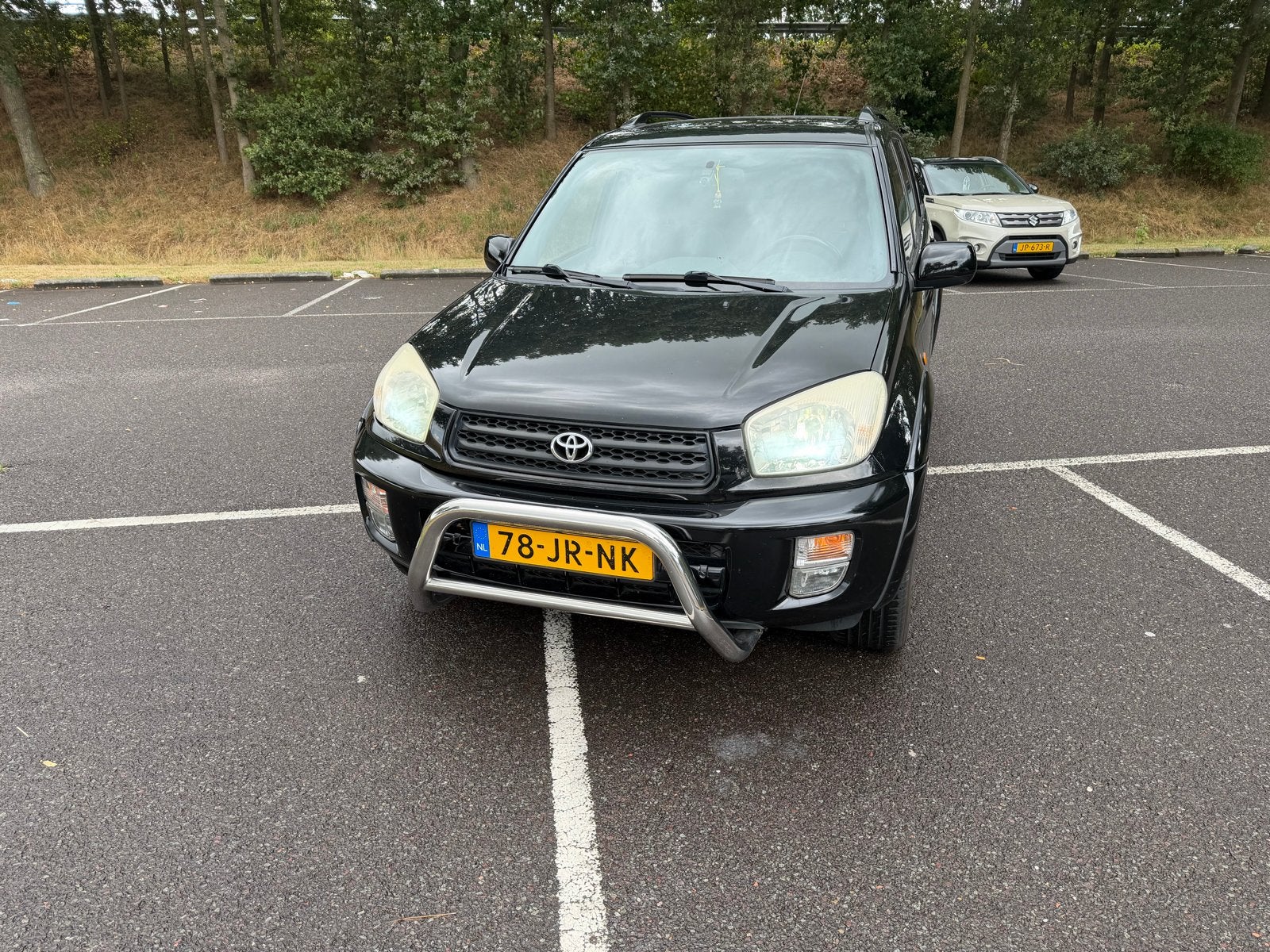 Toyota Rav4 2.0 I 5D 4WD 2002 Zwart, 1998 cc, Stof, 4 cilinders, Zwart