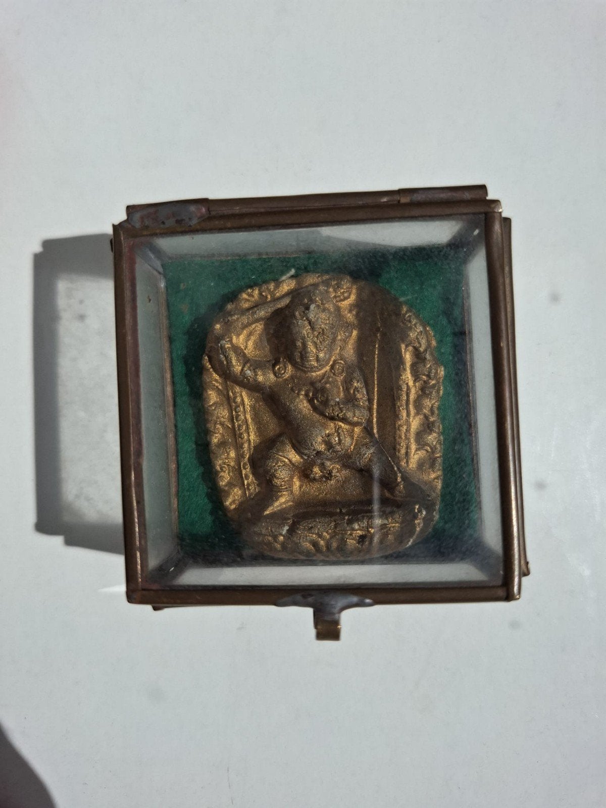 tibetaans antiek., Tibet, Ophalen of Verzenden, Ritueel object, Steen/keramiek