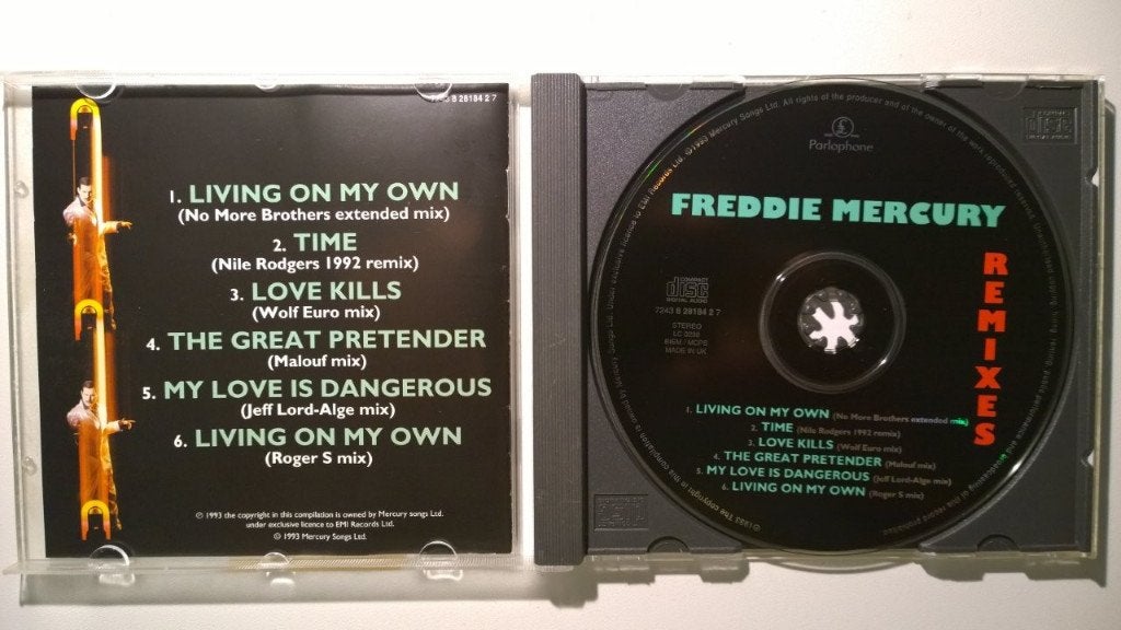 Freddie Mercury - Remixes, Ophalen of Verzenden, Zo goed als nieuw, Pop, Album