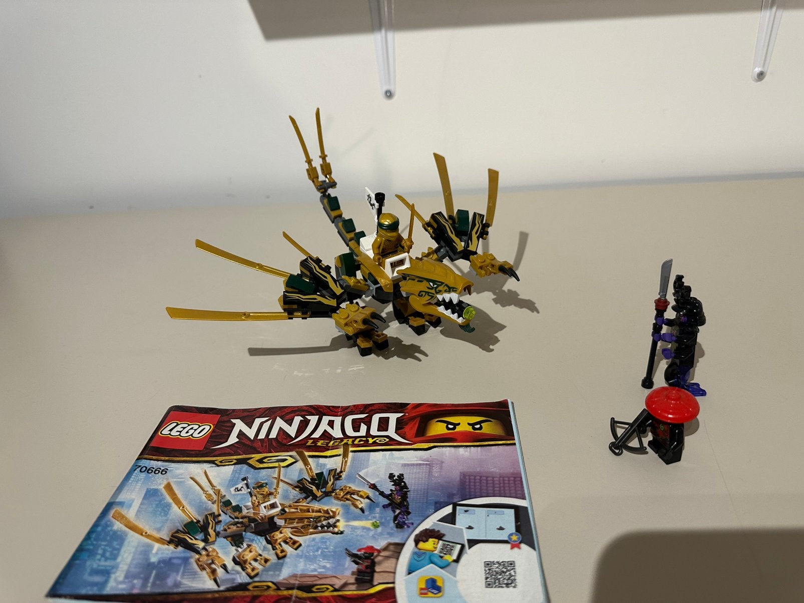 Lego Ninjago Legacy The Golden Dragon 70666, Ophalen of Verzenden, Zo goed als nieuw