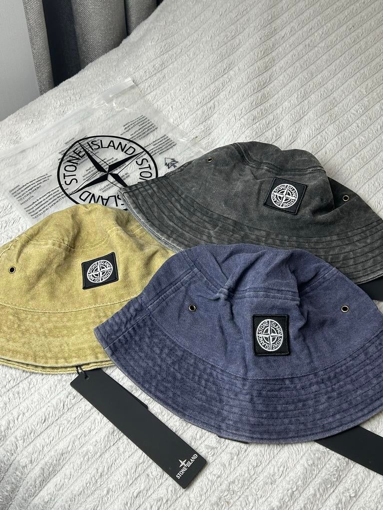 Stone Island bucket hats, Kleding | Heren, Ophalen of Verzenden, Nieuw, One size fits all, Hoed