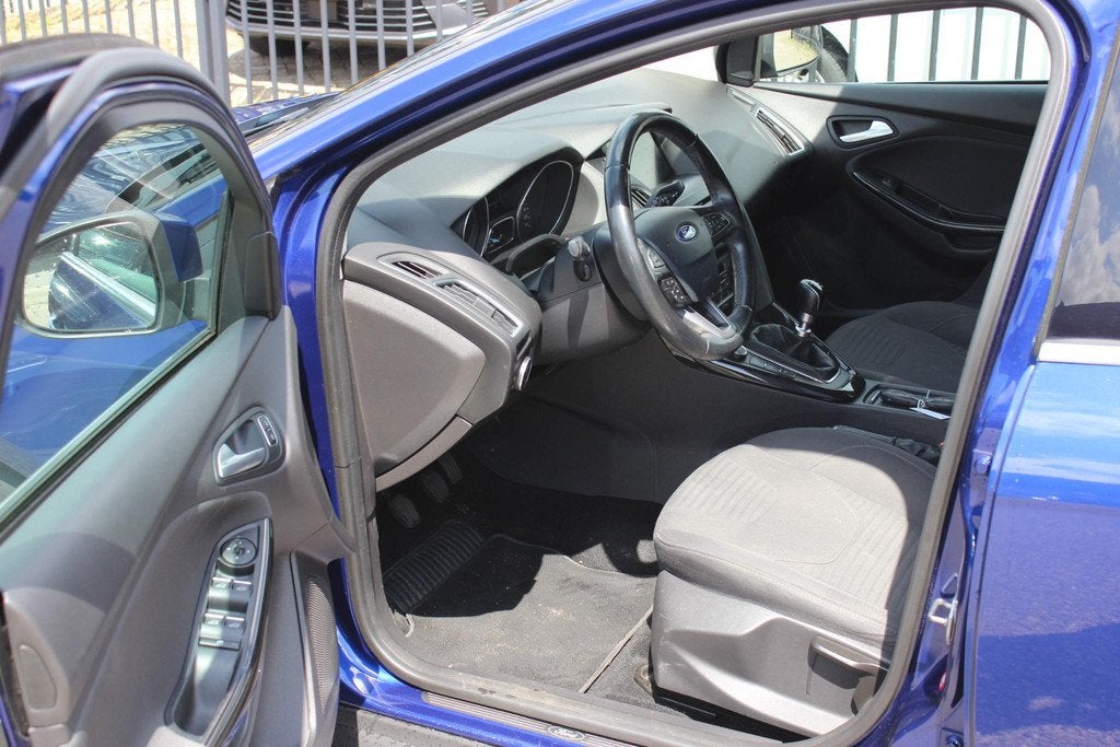 Ford Focus Wagon 1.0 First Edition, Navigatie!, Gebruikt, Euro 6, Blauw, Origineel Nederlands
