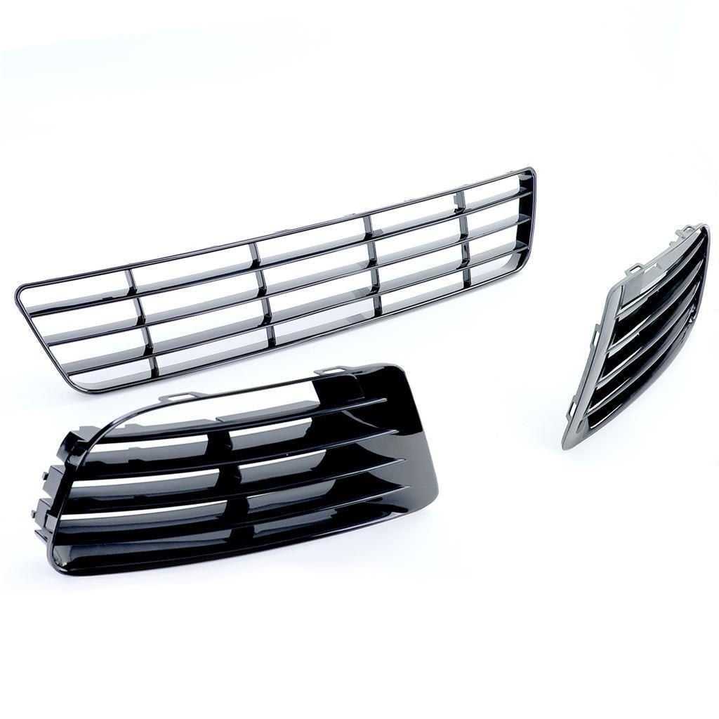 Hoogglans Zwart Grill Set Geschikt Voor Golf 6 R20, Verzenden, Automotive Parts, A.parts@hotmail.nl, Trasmolenlaan 12 3447 GZ Woerden