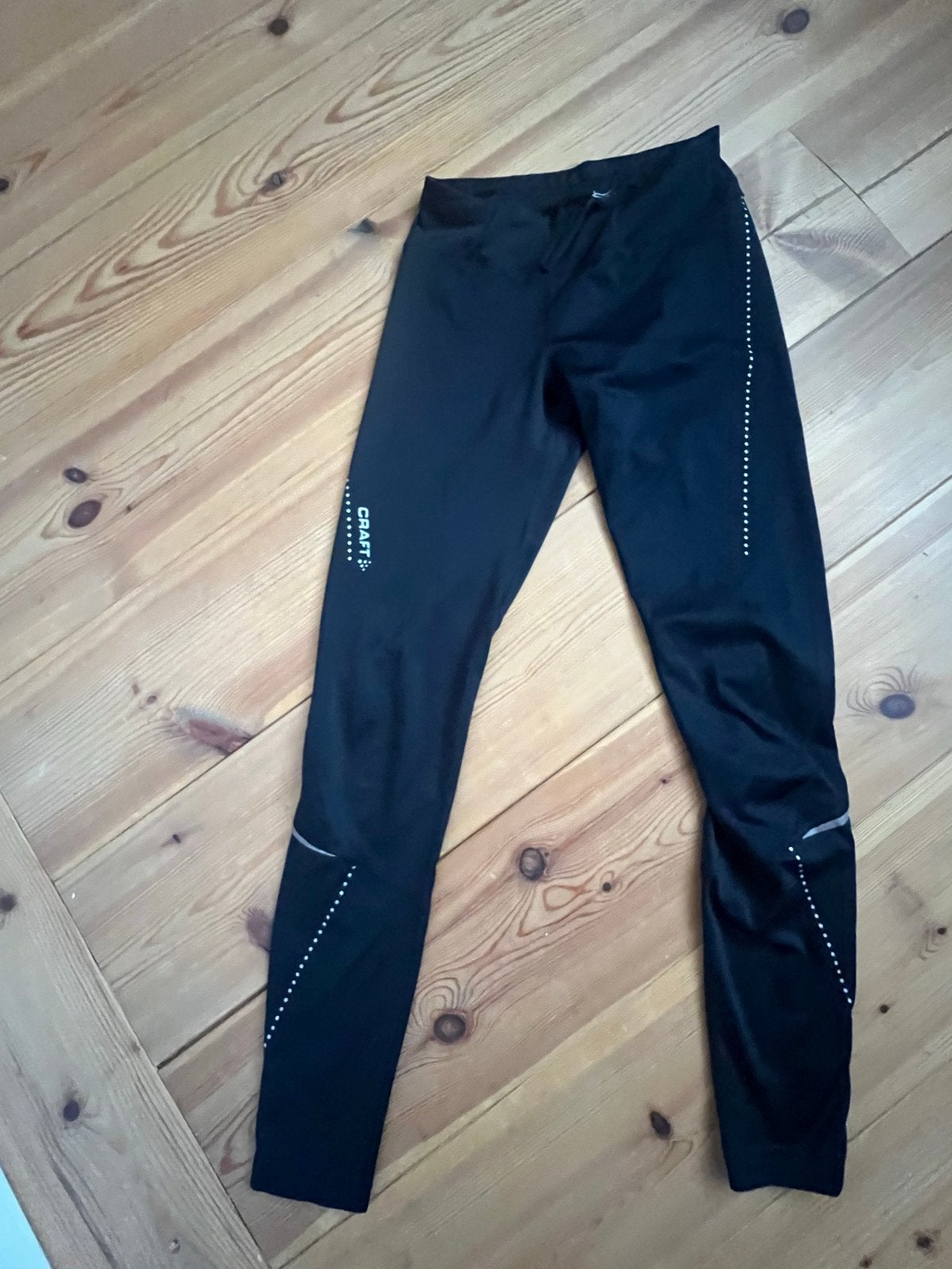 Craft hardloopbroek maat s/m, Kleding | Dames, Sportkleding, Zwart, Ophalen of Verzenden, Zo goed als nieuw, Hardlopen of Fietsen