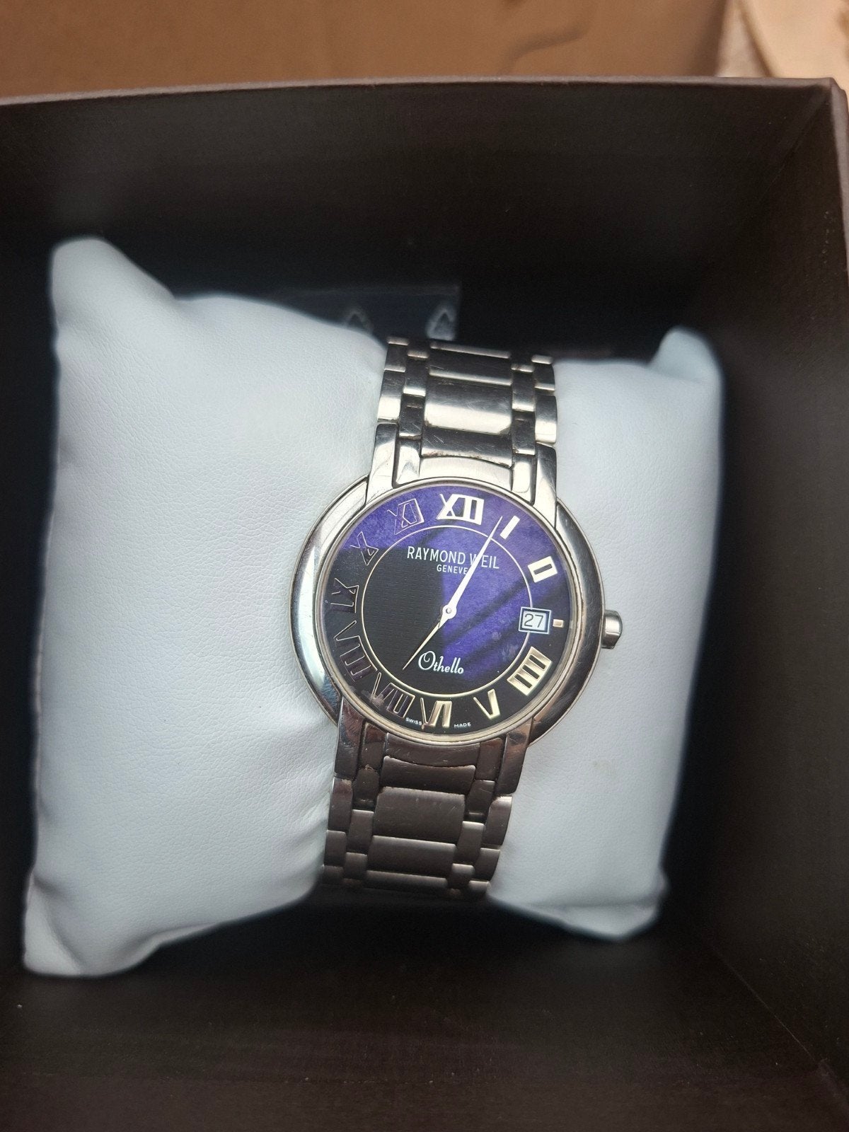 Raymond Weil Geneve Othello Horloge - Heren Polshorloge, Ophalen of Verzenden, Staal, Overige merken