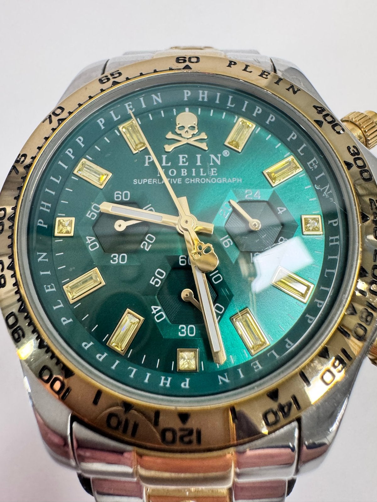 Philipp Plein Horloge 3 stuks aanwezig vanaf €189,-, Overige merken, Staal, Staal, Polshorloge