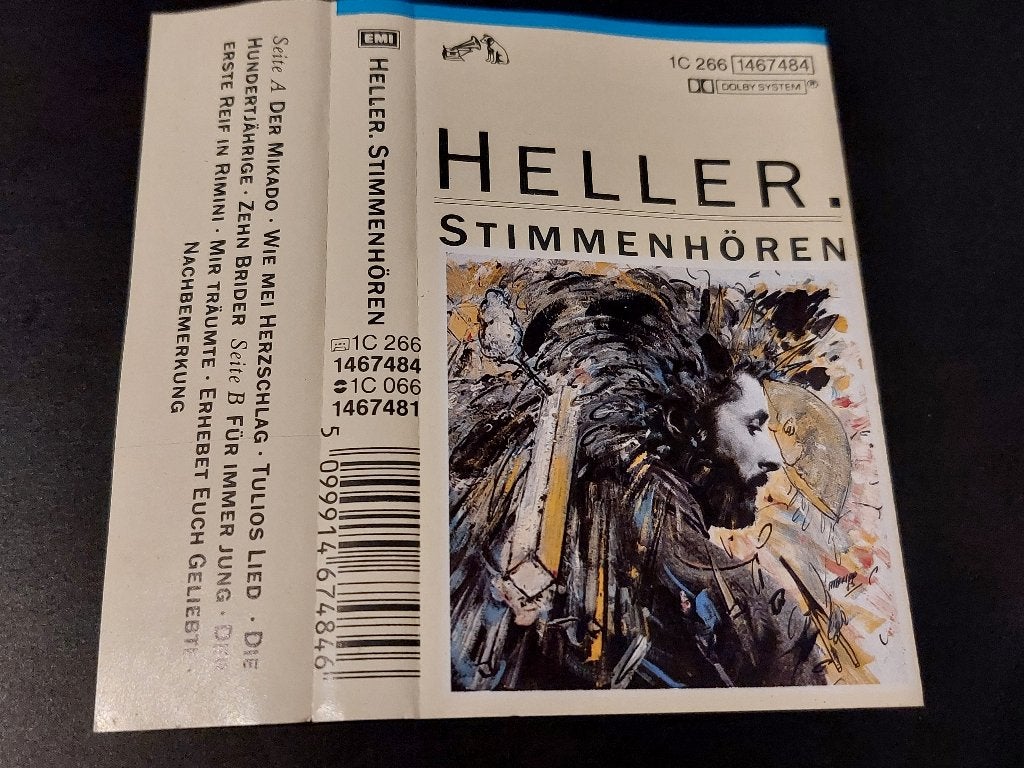 HELLER - STIMMENHÖREN (MC), Cd's en Dvd's, Cassettebandjes, Zo goed als nieuw, Origineel, Pop, 1 bandje, Ophalen of Verzenden