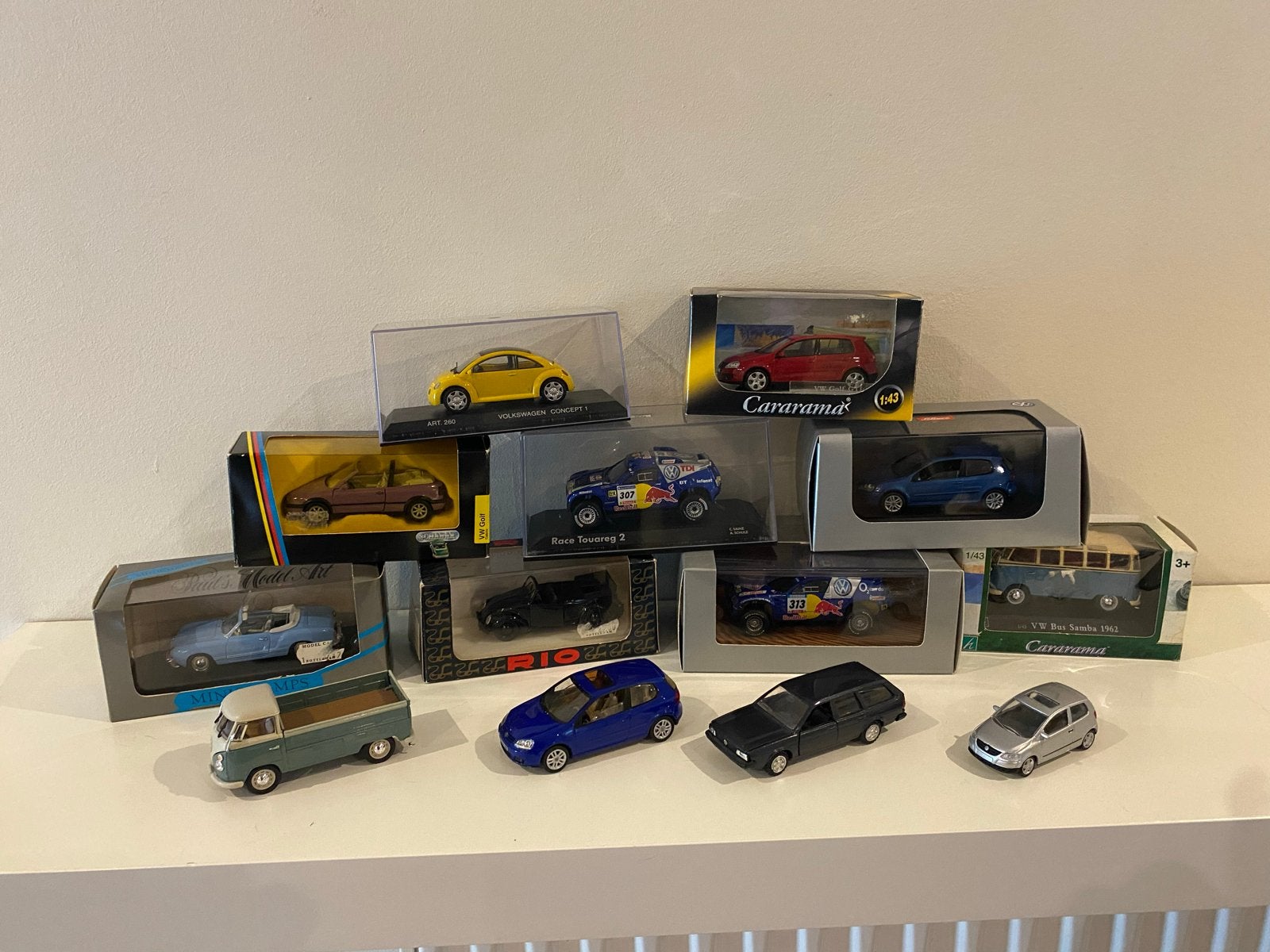 Minichamps, Schabak, Cararama 1:43 diverse modellen, Ophalen of Verzenden, Zo goed als nieuw, Auto