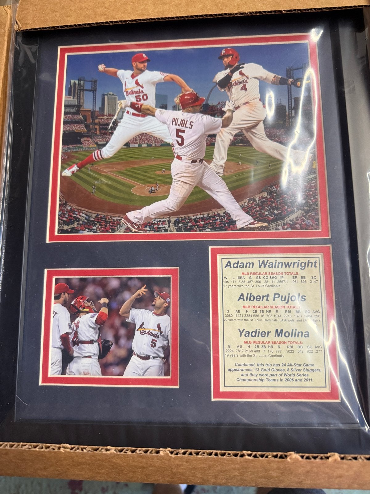 Legends Will Never Die – Cardinals Collage, Antiek en Kunst, Kunst | Schilderijen | Modern, Ophalen of Verzenden, Overige technieken