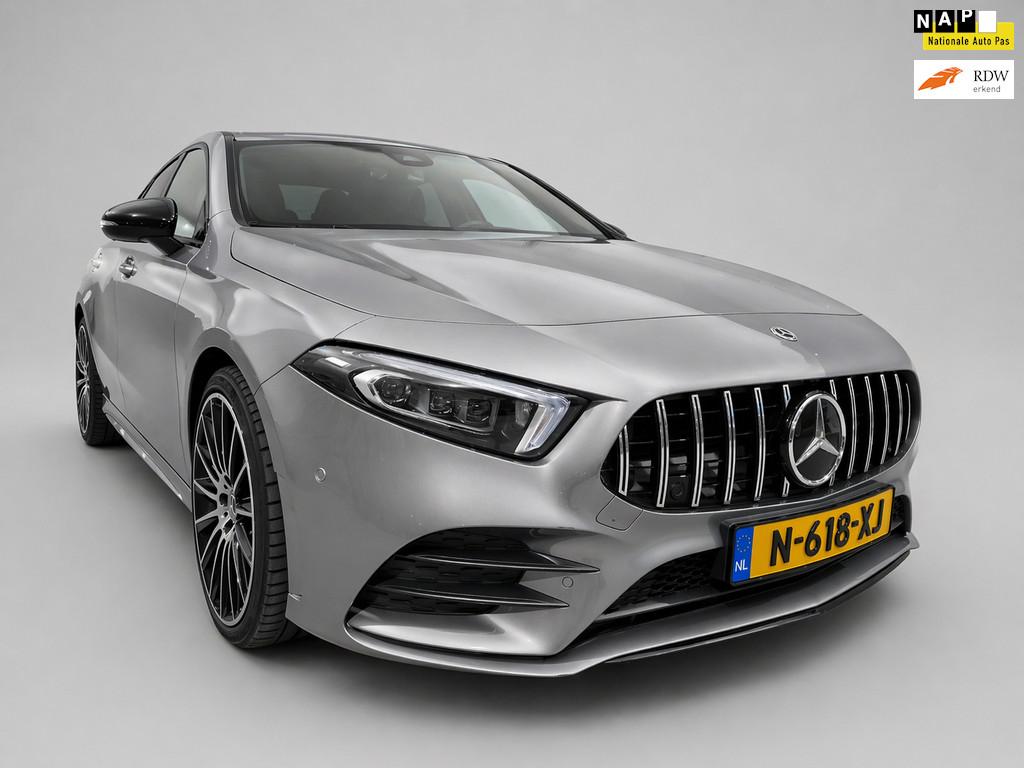 Mercedes-Benz A-klasse 180 Business Solution AMG - Panoramad, 136 pk, Gebruikt, 4 cilinders, Origineel Nederlands