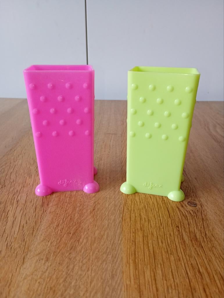 Difrax Pakjeshouders Roze en Groen, Ophalen of Verzenden, Gebruikt, Overige typen