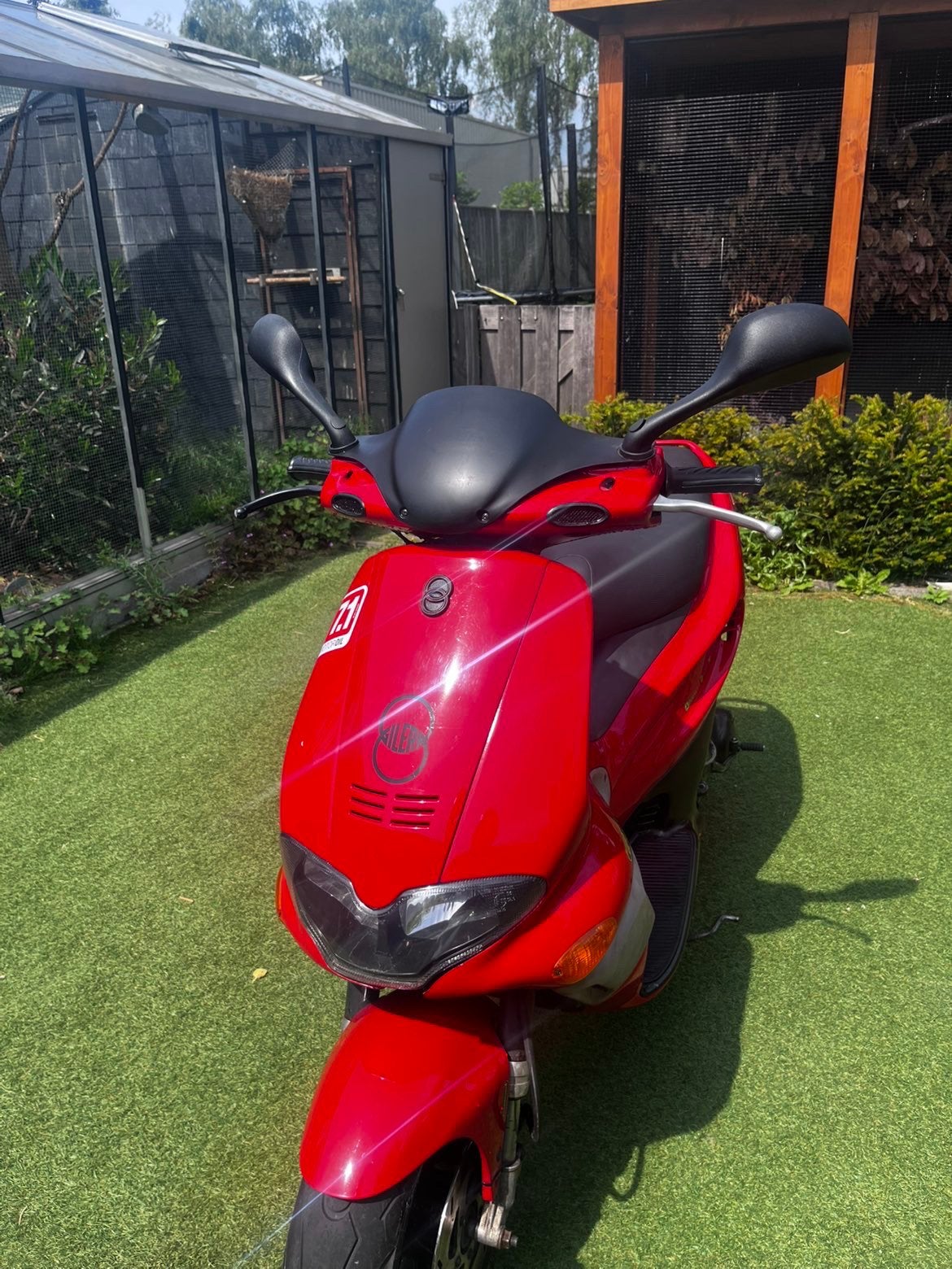Runner 70cc  dd, Fietsen en Brommers, Scooters | Piaggio, Zo goed als nieuw, Overige modellen, Tweetakt, Ophalen