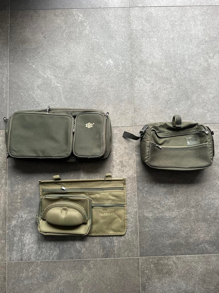 Nash, Trakker, JRC vis tassen - ook los te koop, Ophalen of Verzenden, Gebruikt, Overige typen