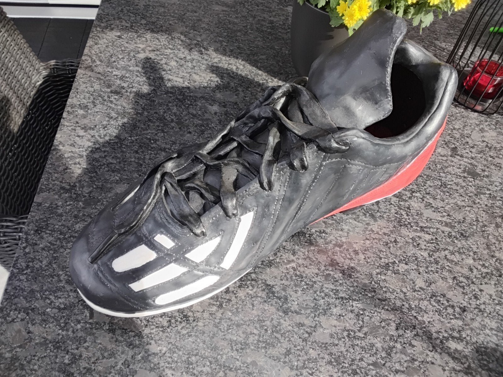 grote voetbalschoen van Adidas Predator adipower  giant 48cm, Groter dan maat XL, Ophalen of Verzenden, Schoenen
