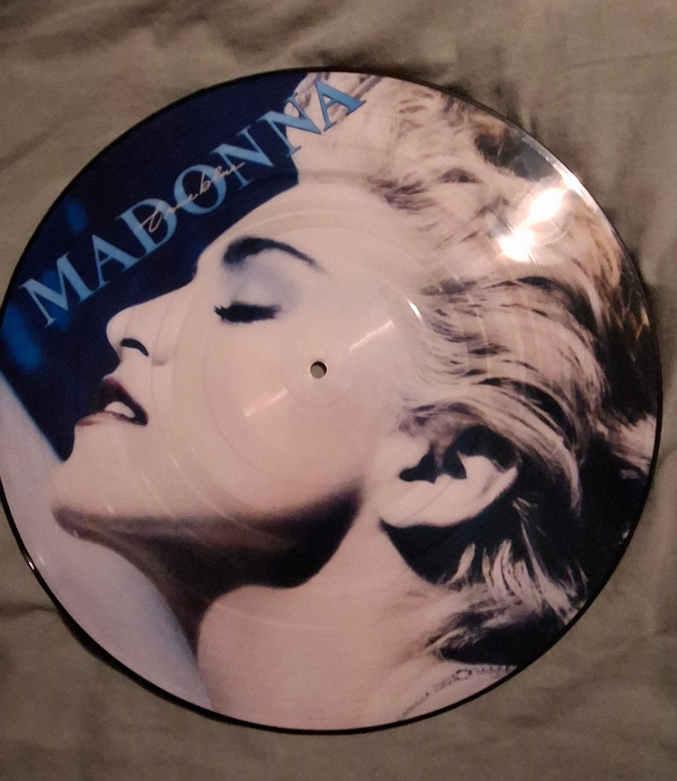 Madonna - True Blue Picture Disc LP (Zo goed als nieuw), LP, Pop, Picture disc, Ophalen of Verzenden