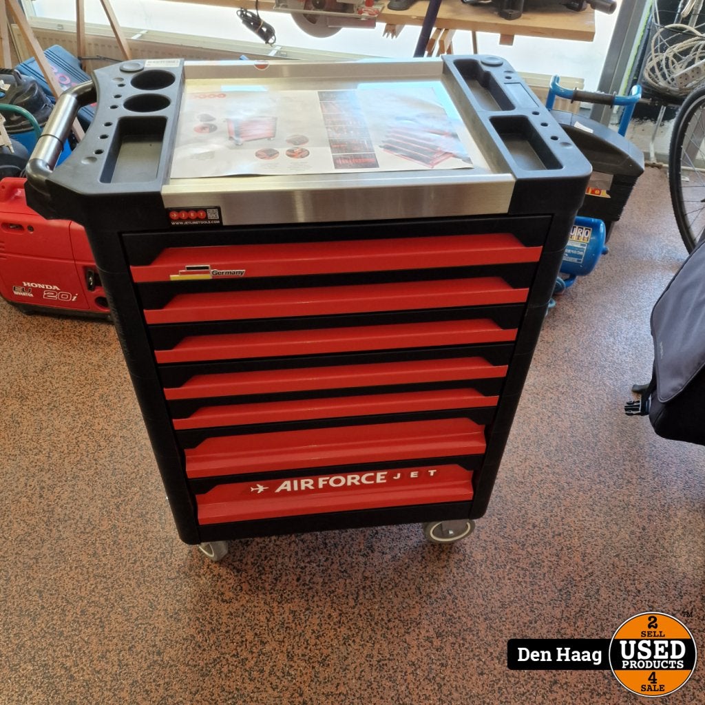 Jet Airforce Gereedschapswagen 164-delig | Nieuw, Flex Ltd., Gebruikt, https://flex.com/contact-us, Nobelstraat 10, 5807 GA Oostrum LB, Limburg, Nederland
