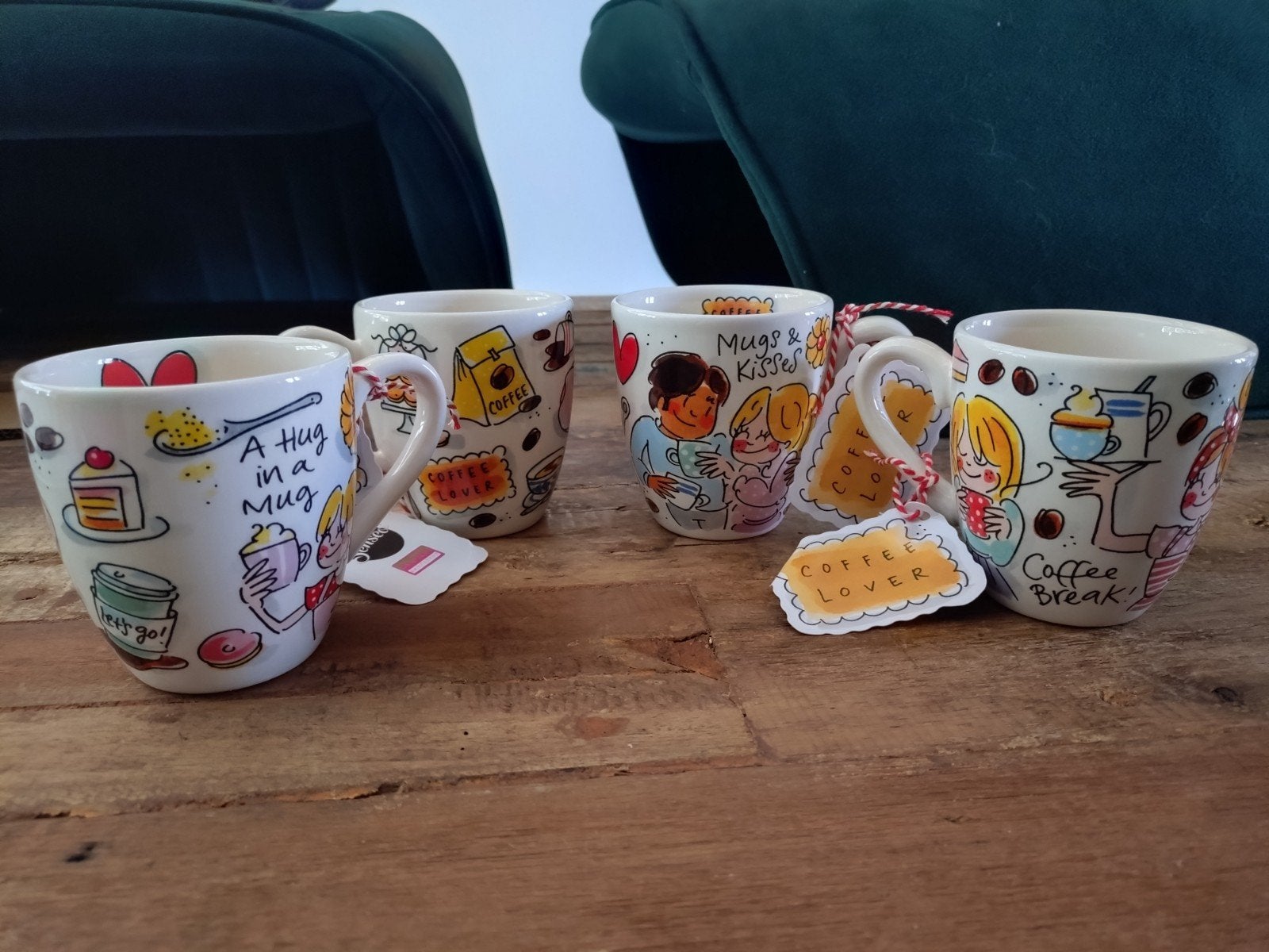 Blond Amsterdam NIEUWE koffiekopjes, Blond Amsterdam, Nieuw, Ophalen of Verzenden, Kop(pen) en/of Schotel(s)