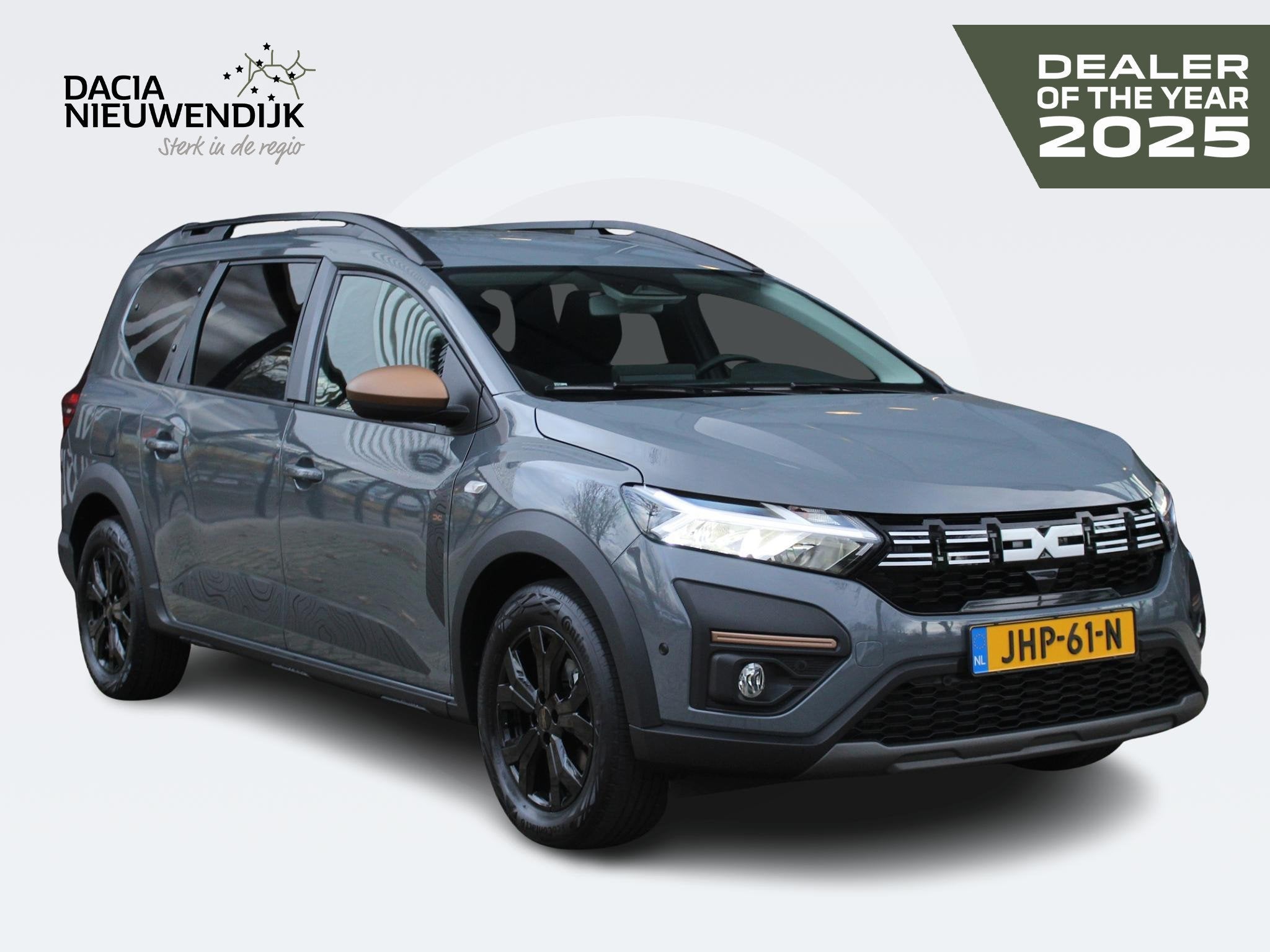 Dacia Jogger 1.6 Hybrid 140 Extreme 7p AUTOMAAT / 19.000KM!, Auto's, Dacia, Gebruikt, 4 cilinders, 7 stoelen, Origineel Nederlands