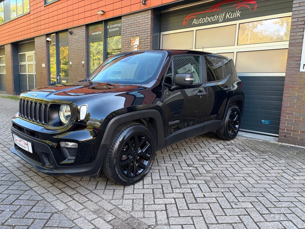 Jeep Renegade Sport uitvoering unieke km 66.872 nap, Auto's, Voorwielaandrijving, Dealer onderhouden, Stof, Elektrische ramen