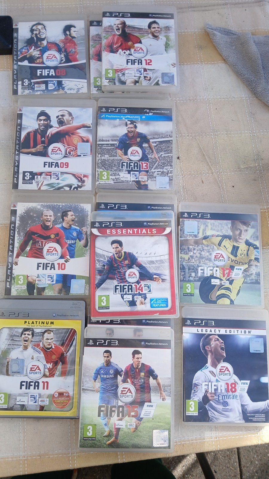 PlayStation FIFA spellen (ook per stuk te koop bieden), Gebruikt, Ophalen of Verzenden, Sport, 3 spelers of meer