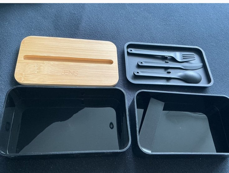 Jens living lunchbox broodtrommel nieuw, Ophalen of Verzenden, Zo goed als nieuw