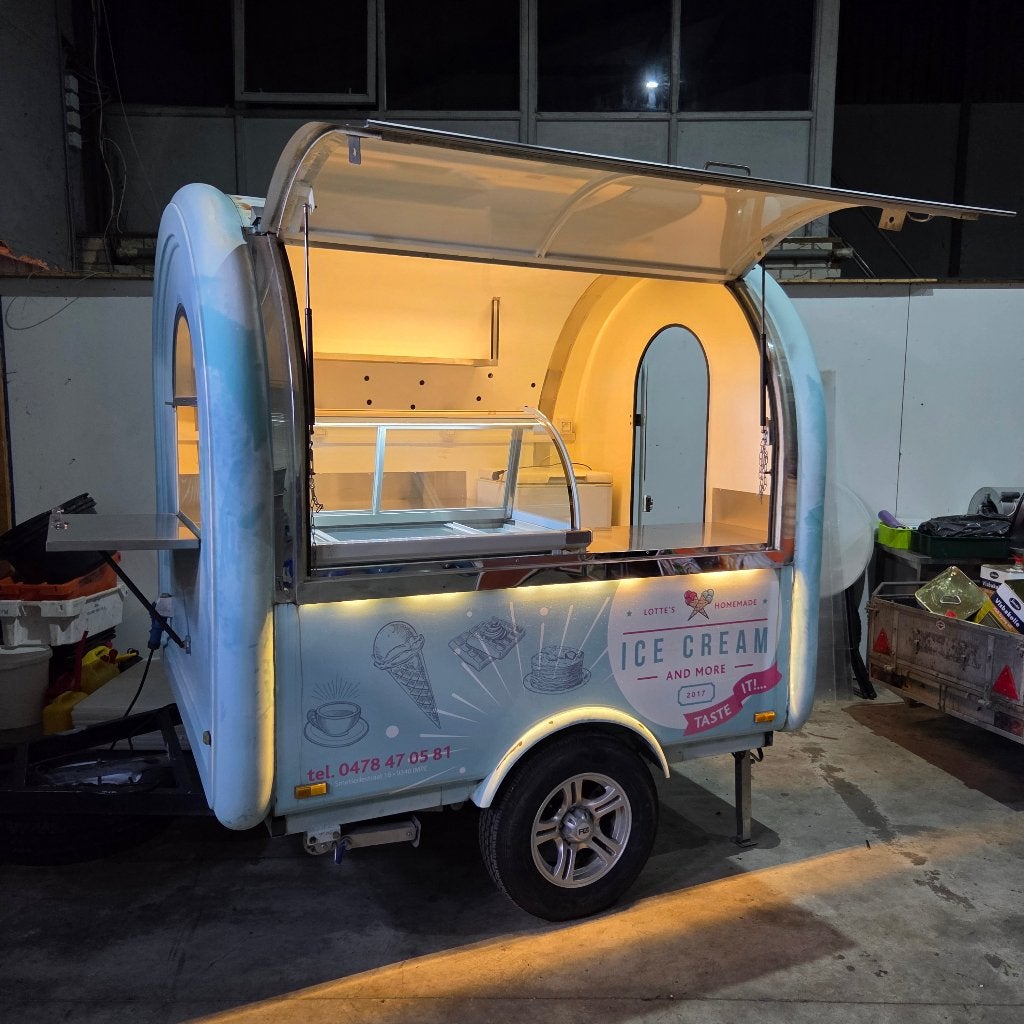 Foodtruck, Ophalen