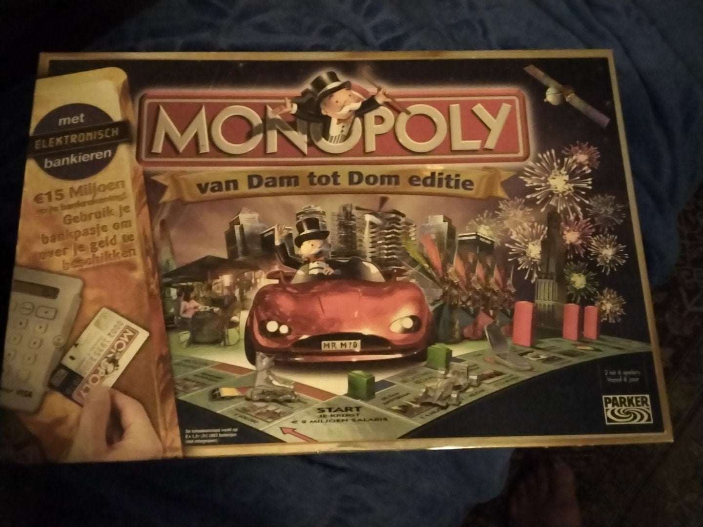 Monopoly van Dam tot Dom editie met pinpas, Hobby en Vrije tijd, Gezelschapsspellen | Bordspellen, Ophalen of Verzenden