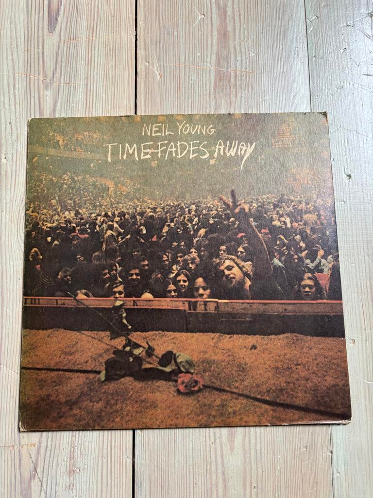 Neil Young - Time Fades Away LP, Cd's en Dvd's, Vinyl | Rock, Gebruikt, Ophalen of Verzenden, 1970 - 1979, 12 inch