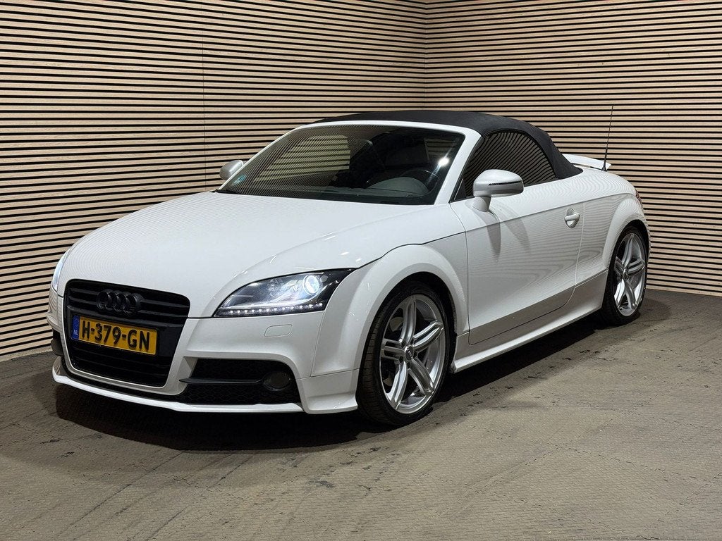 Audi TT Roadster 1.8 TFSI Pro Line S | Automaat | Stoelverwa, Auto's, Audi, Euro 5, Gebruikt, 4 cilinders, Wit