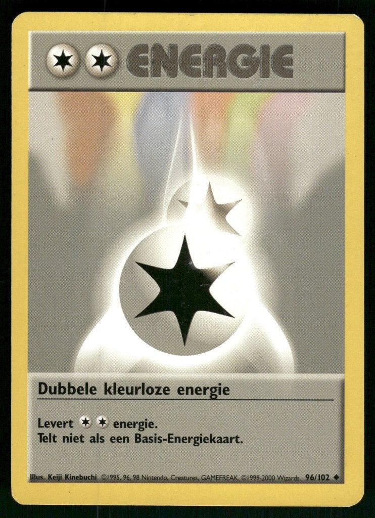 Double Colorless Energy 96/102 - Base (NL) (NM), Verzenden, Gebruikt